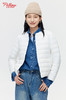 赤兔嗨购轻薄羽绒服女2024年冬季新款圆领修身运动短款内胆鸭绒保暖外套 商品缩略图2
