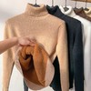 雀说 高品质加厚一体绒高领打底衫女加厚保暖上衣 商品缩略图4