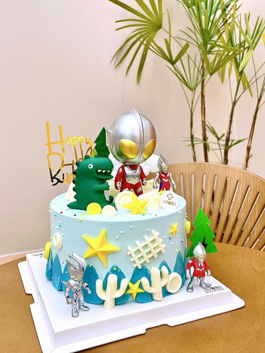 儿童定制生日蛋糕-奥特曼 商品图2