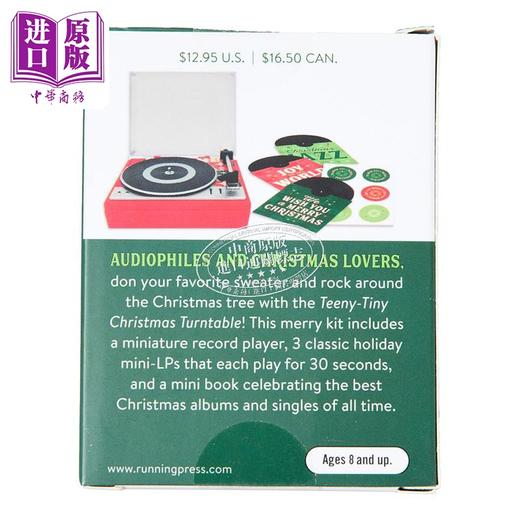 【中商原版】迷你圣诞音乐 Teeny Tiny Christmas Turntable 英文原版 Matt Shiverdecker 商品图3