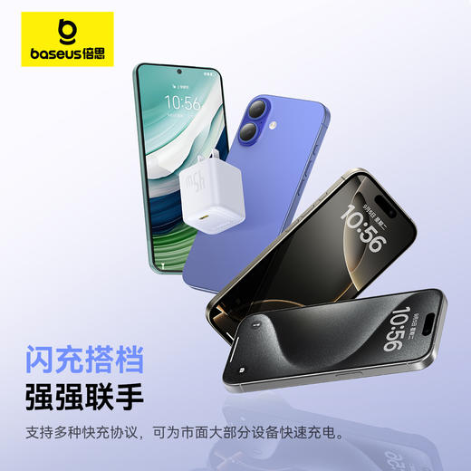 倍思 GaN6 氮化镓快充充电器 1C 45W 商品图5