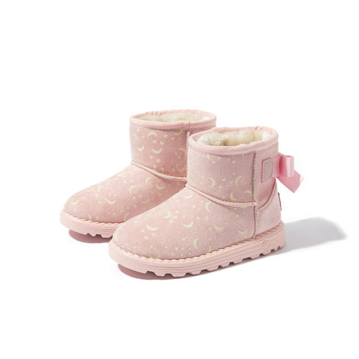 笛莎Deesha童鞋冬季新款甜美雪地靴 商品图0