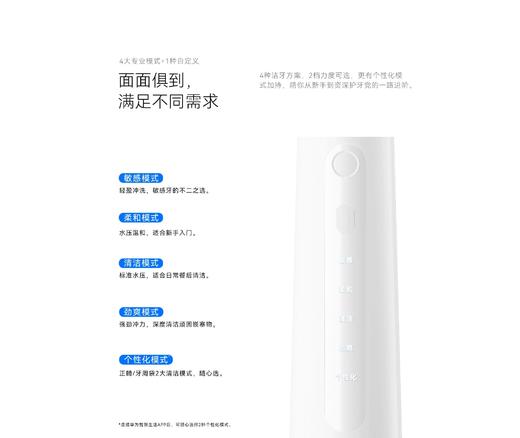 力博得立式冲牙器智能洗牙器 水牙线家用便携清洁器 200ML大水箱【下单赠送20条漱口水】 商品图0