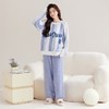 秋冬季女士睡衣半边绒家居服F(建议160斤以内) 商品缩略图3