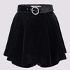 浪漫复古散摆短裤女裙裤女 商品缩略图4