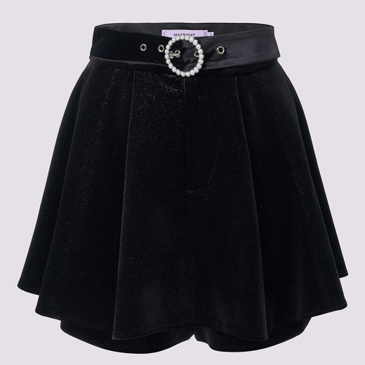 浪漫复古散摆短裤女裙裤女 商品图4