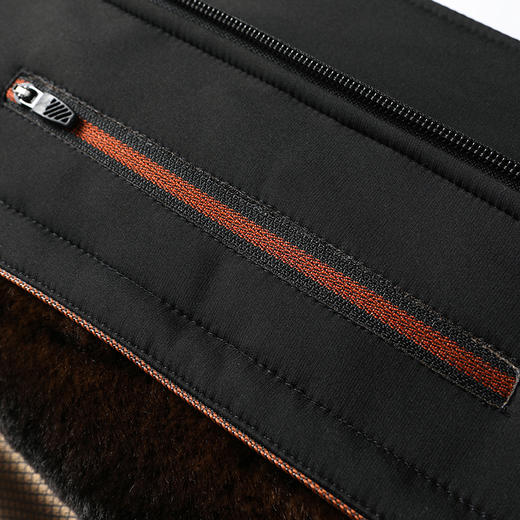 【可拆卸内胆】【新款DTX】大依优型大码棉服加绒夹克棉衣外套加肥加大肥佬休闲上衣男士胖子秋冬 商品图9