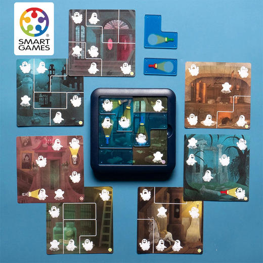 SmartGames Ghost Hunters 幽灵捕手 桌游 适合年龄5+ 儿童益智 比利时游戏 SG433 商品图7
