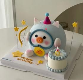 射手座·蓝色LULU猪 | 昔果