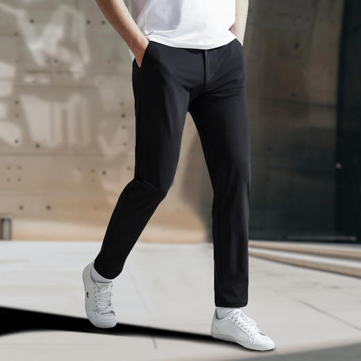 隐之冰海轻量九分锥形休闲裤男款春夏薄款高档透气冰爽百搭 商品图0