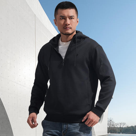三代基础款套头连帽战术卫衣男士百搭休闲运动户外男士外套 商品图0