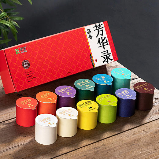 「19.9到手12罐！每天不重样」12款茶叶组合礼盒 商超金骏眉小种大红袍铁观音茉莉花白茶饮 商品图2