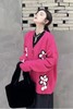 Stay2Weeks 亮粉色花朵开衫外套 15023 商品缩略图0