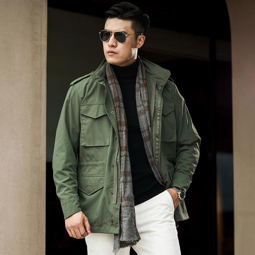 二代M65战地风衣战术服春秋翻领外套户外休闲上衣多口袋男 商品图1