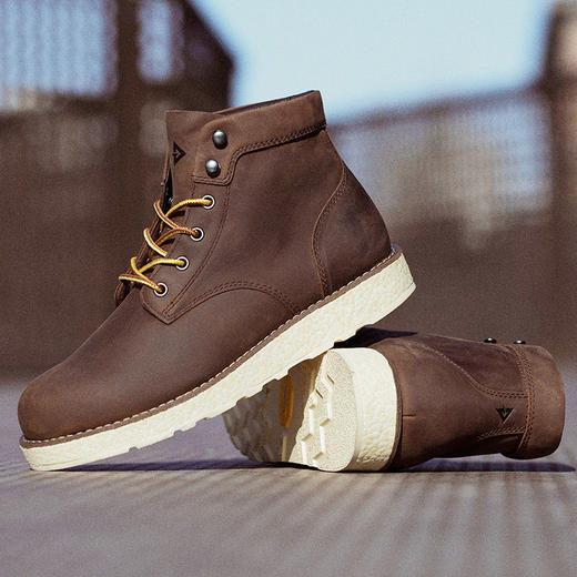 二代龙骧战术工装靴男休闲经典复古百搭马丁靴黄靴潮流男鞋 商品图2