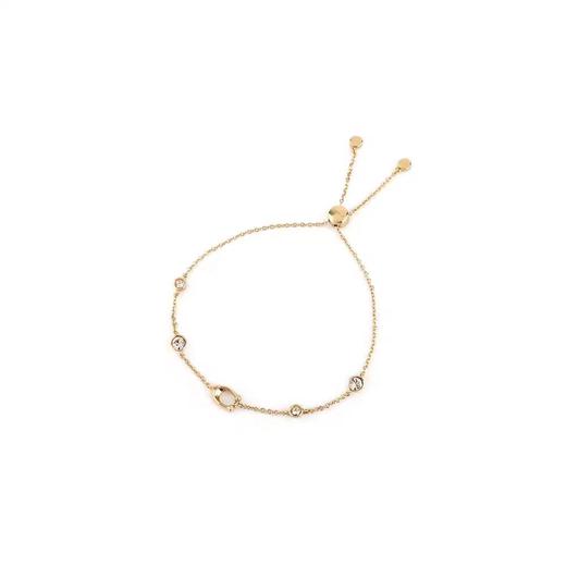 【品牌授权】【爆款现货】COACH 蔻驰奥莱女士经典时尚项链 耳钉 手链 手镯 满钻 C字 商品图14