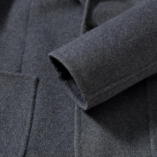 【绵羊毛】【新款DXS】大依优型大码羊毛呢西服外套商务夹克男宽松加肥加大码上衣胖子正装休闲 商品图6