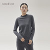 精纺羊绒针织女高领打底衫SJF96W337N 商品缩略图0