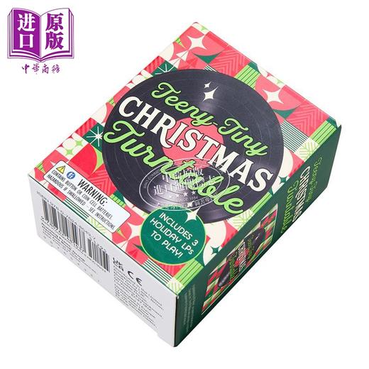 【中商原版】迷你圣诞音乐 Teeny Tiny Christmas Turntable 英文原版 Matt Shiverdecker 商品图2