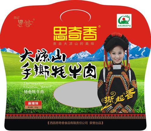 思奇香 手撕牛肉180g多口味 商品图0