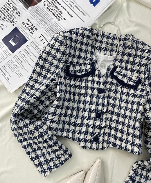 33BAR230688#千鸟格外套 商品图1