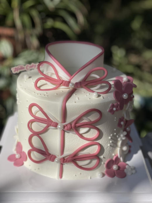 翻糖旗袍奶油蛋糕 提前一天预定 下单前请仔细阅读商品详情 商品图1