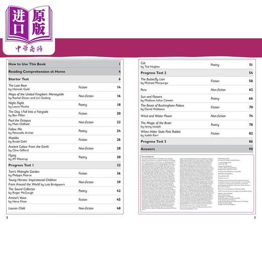 预售 【中商原版】Year 4 Reading Comprehension Targeted Practice Workbook 柯林斯阅读理解目标练习册四年级KS2 英文原版Collins 商品图2