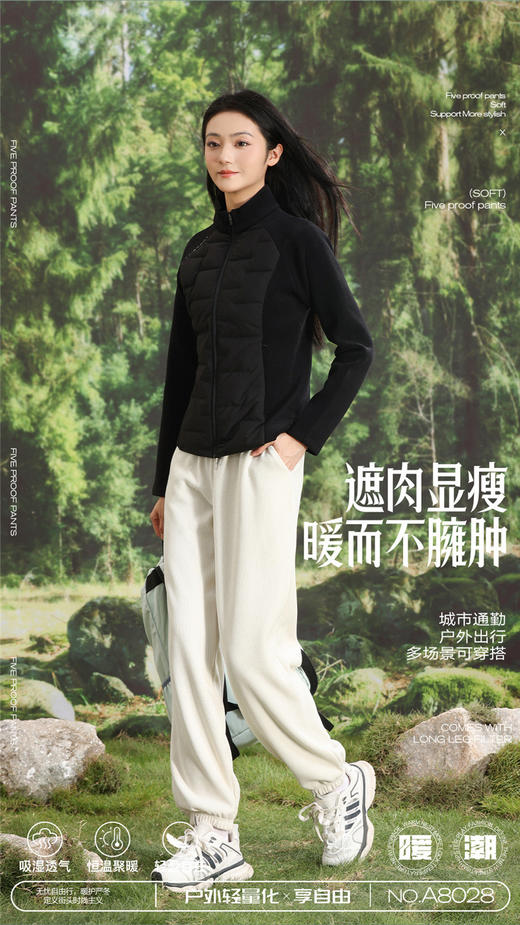 恒温蓄热户外羽绒服！2024新款90白鸭绒保暖3D立裁小蛮腰女式羽绒服! 商品图8