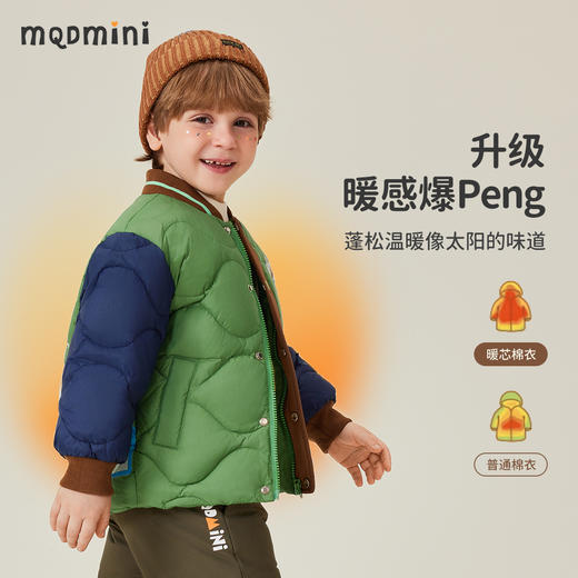 【清仓捡漏】【夹棉加厚】【90-140】【MQDmini】儿童秋冬棉服保暖小棉袄外套 商品图3