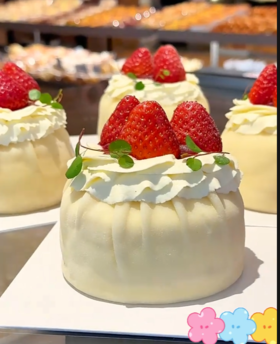 【新品草莓季】草莓麻薯