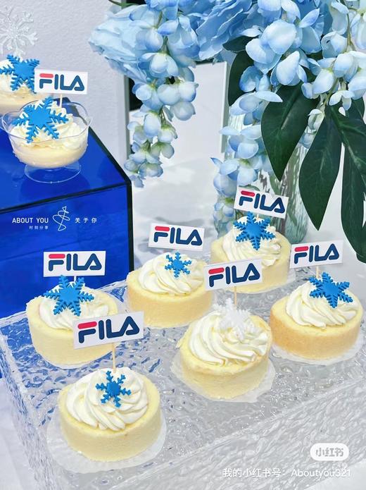 蓝色冰雪奇缘品牌主题甜品台 商品图6