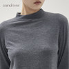 精纺羊绒针织女高领打底衫SJF96W337N 商品缩略图2