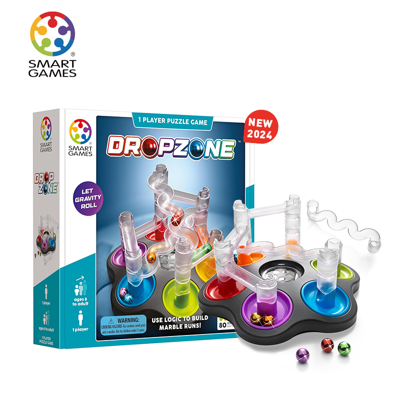 SmartGames爱思极 轨道迷宫 桌游 适合年龄8+ 益智玩具 比利时游戏 SG109