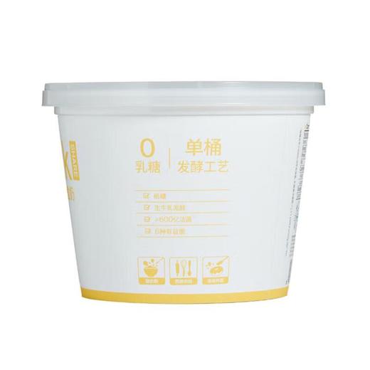 吾岛0乳糖酸奶风味发酵乳 420g/桶 商品图1