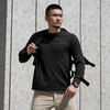 秘纤速干圆领长袖T恤轻爽棉吸汗亲肤男士长袖T恤男休闲上衣 商品缩略图0