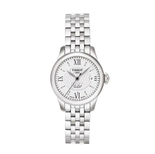 Tissot天梭力洛克系列机械钢带女表 商品图0