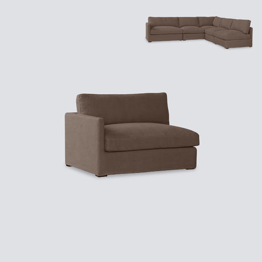 NS家居 ns furniture软包布艺组合沙发NSSF-5520 商品图1