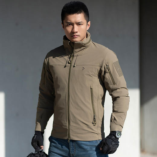 三代B4级战虎突击风衣休闲百搭防风透气连帽男耐磨春秋外套 商品图3