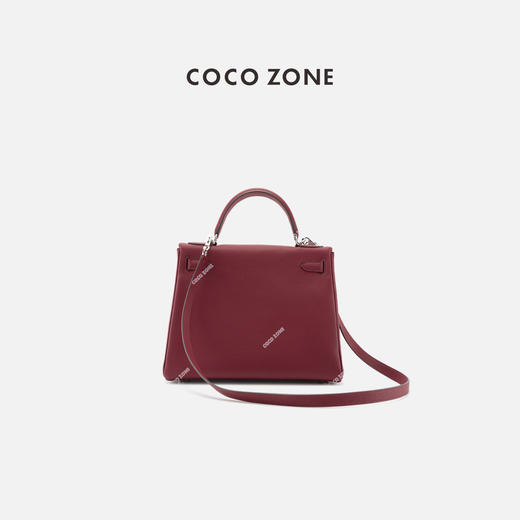COCO ZONE 时尚荔枝纹手提包简约大容量女包包CC2C1822 商品图0