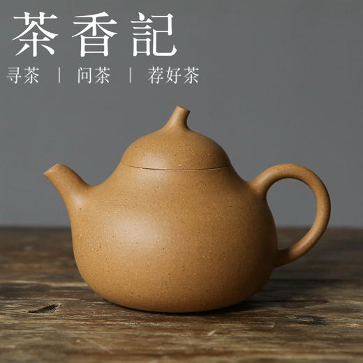 茶香记 好壶气 本山段小茄瓜紫砂壶 花货 骨肉亭匀 段泥 茶壶 茶具 商品图0