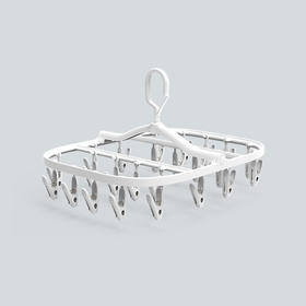 全格  折叠多夹晒架24夹