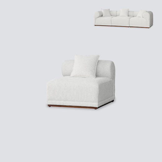 NS家居 ns furniture软包布艺组合沙发NSSF-5526 商品图2