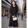 【清仓】奢姿秋季新款大码女装外套连衣裙套装胖妹妹休闲针织两件套5743903519 商品缩略图1