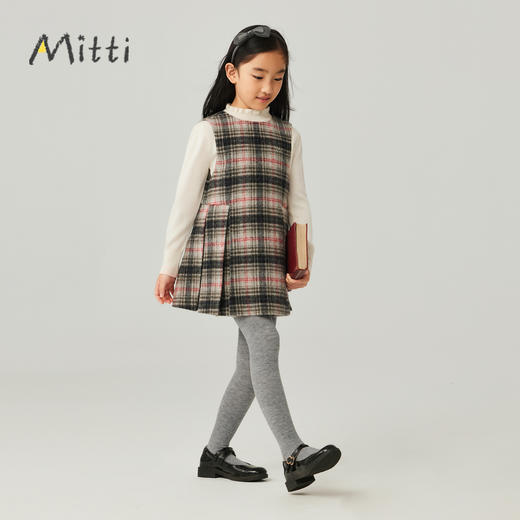 【5折】8楼MITTI童装冬款女童连衣裙吊牌价；1099元 活动价：549元 商品图1