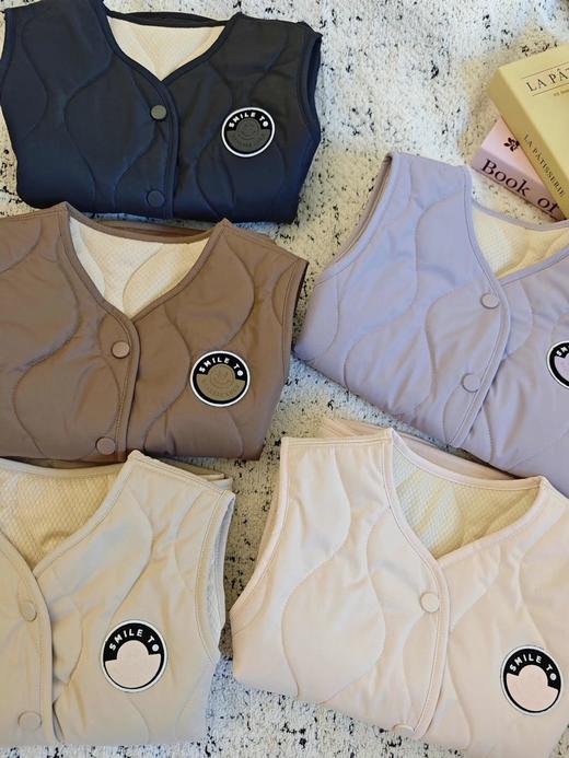校服神器｜耐尔 儿童保暖羊毛背心 标准款W3170/口袋版W4095 商品图1