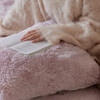 自然醒高奢纯色卡达尔羊毛绒毯保暖加厚休闲盖毯沙发毯秋冬双面绒卧室毯MT 商品缩略图9