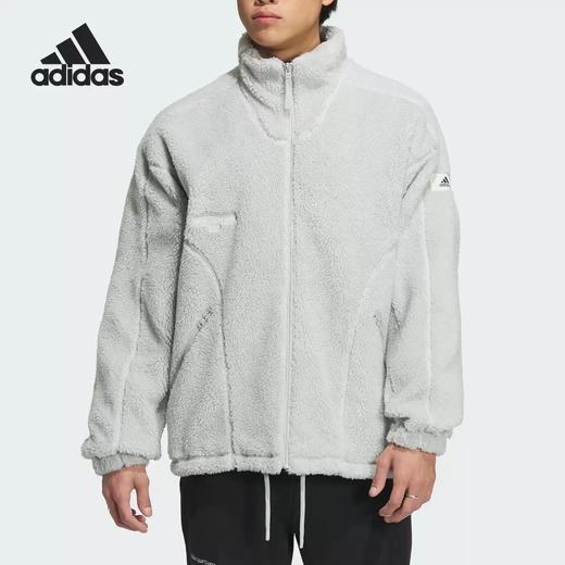 5折【自营】adidas/阿迪达斯  冬季男女运动休闲立领外套 IQ1367 商品图0