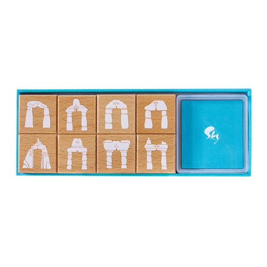 Sky木制印章组合 - 传送门 商品图1
