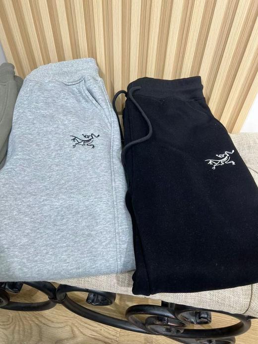 男女同款冬季始祖n加绒松紧腰卫裤厚 商品图4