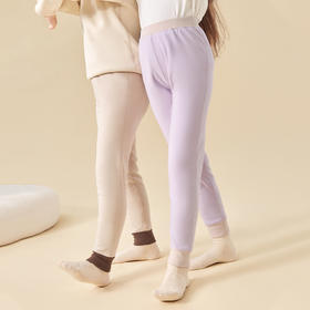 笛莎Deesha 女童家居裤2024冬季新款女童德绒面料儿童家居裤